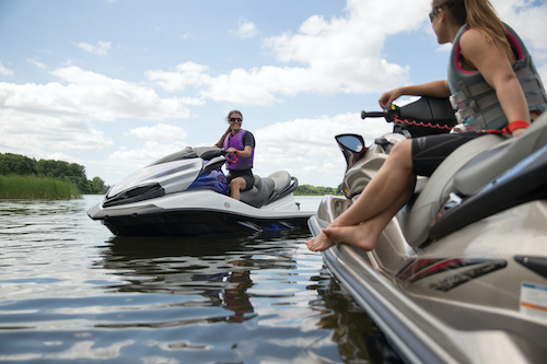docking a jet ski