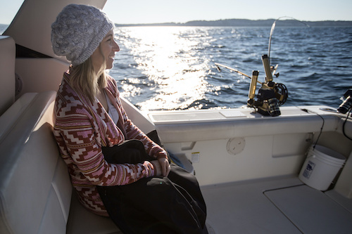 how to stay warm on a boat