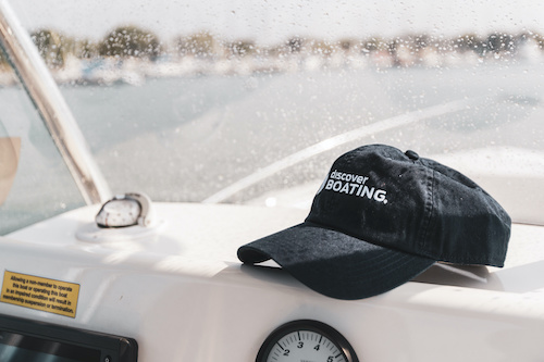 personalized hat for boaters