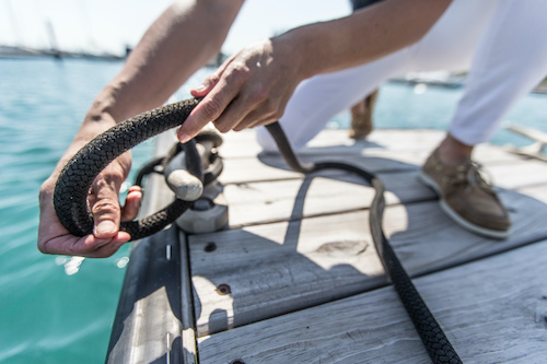 properly mooring up a boat